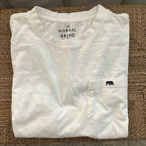Men’s Normal Brand pocket tee. Size Large. EUC